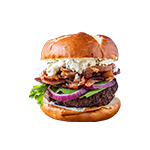1/4lb Cheese & Bacon Burger 